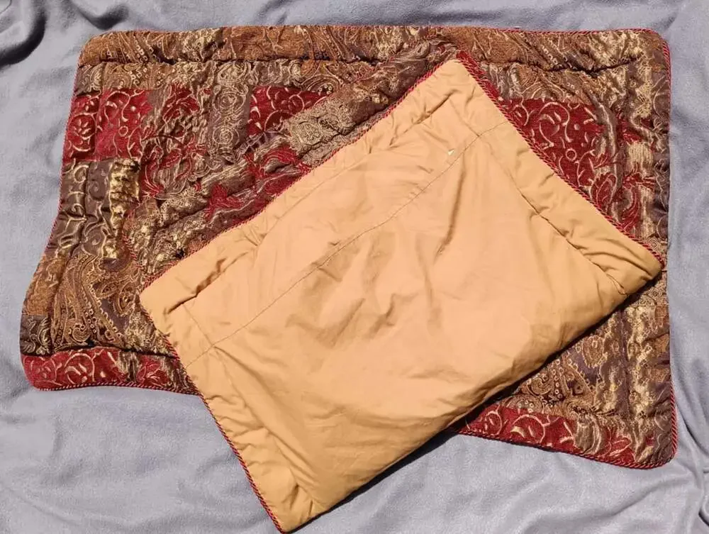 King Size Croscill Galleria 4 Pc Set Oversized Jacquard Comforter Luxury Texture